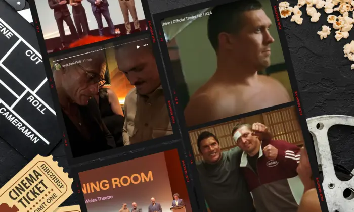 Усик на показі голлівудського фільму