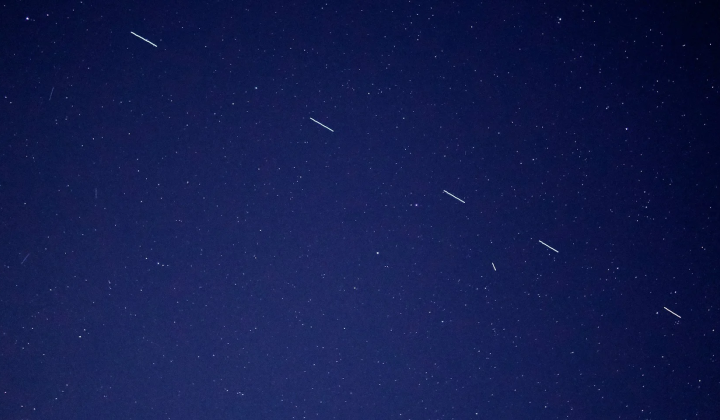 Карта щільності термосфери від Starlink
