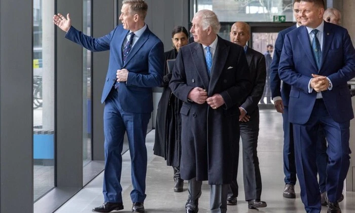 Валерій Залужний і король Великої Британії