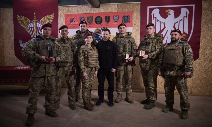 Нагородження Зеленським воїнів Курщини (фото)