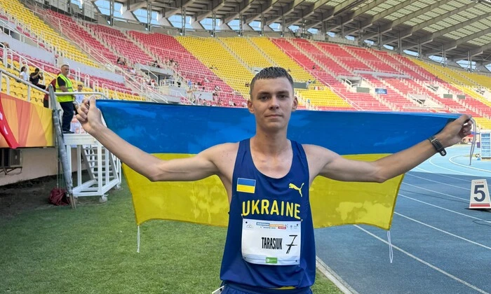 Тарасюк с бронзовой медалью Олимпийского фестиваля