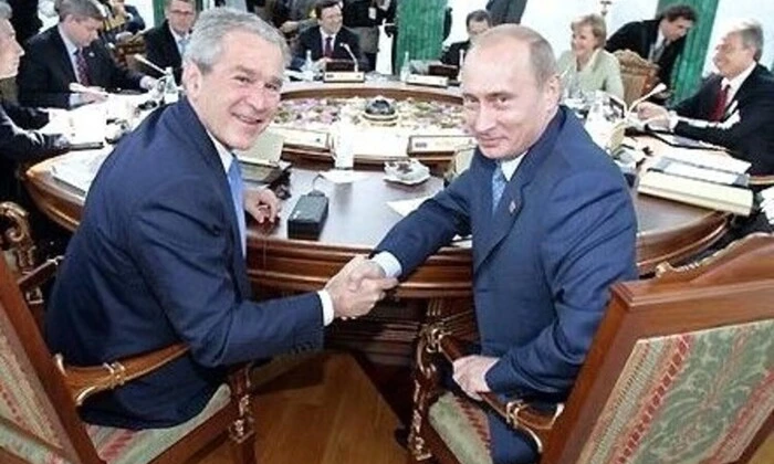 Переговоры Путина и Буша