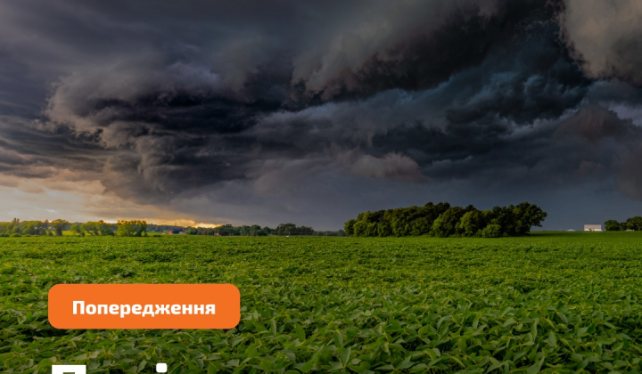 Киев накроет гроза со штормовым ветром