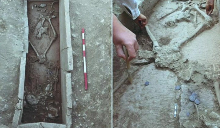 Unknown necropolis with wrestler's tomb in Aspendos