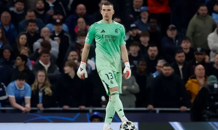 Andriy Lunin best saves of the Champions League
