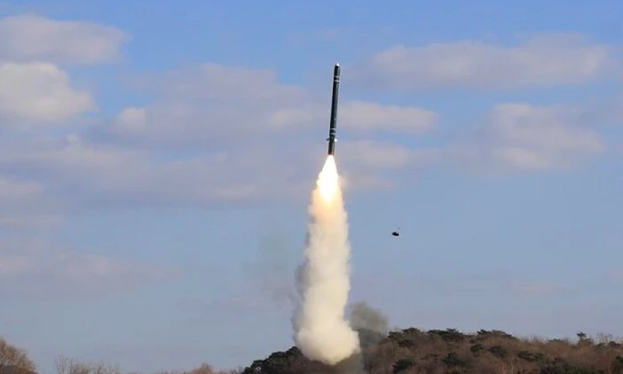 Старт ракети Північної Кореї