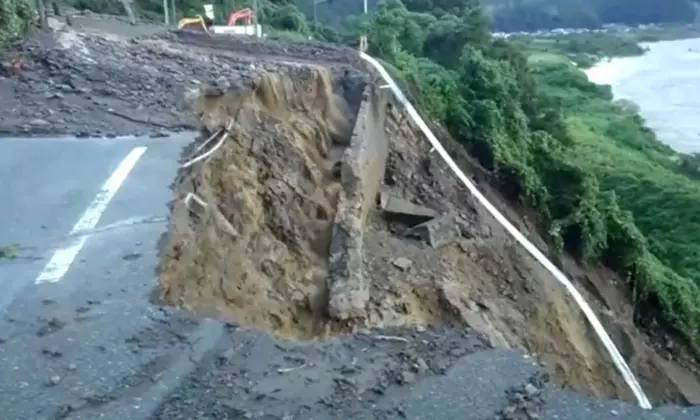 Наслідки зсуву ґрунту в Судані