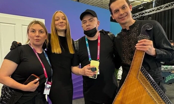 Фото Leleka з Джамалою та Данилком