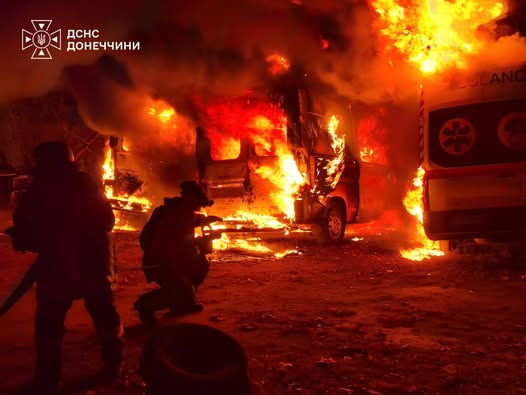 Russian FPV drones attacked Kramatorsk
