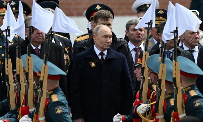Moscow security against drones threat at May 9 parade