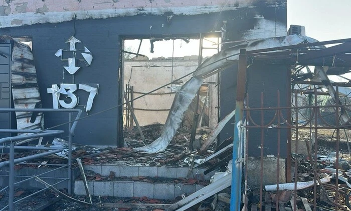 Згоріло відділення «Нової Пошти» у Одесі