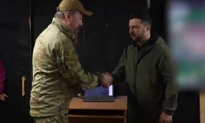 Зеленський у командному пункті групи «Покровськ»