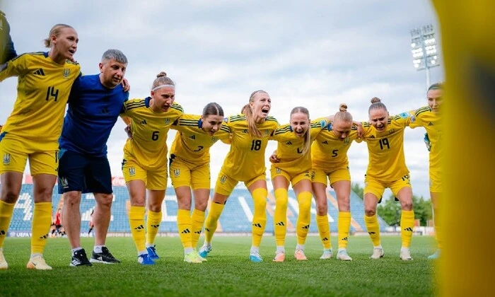 Игрок женской сборной Украины