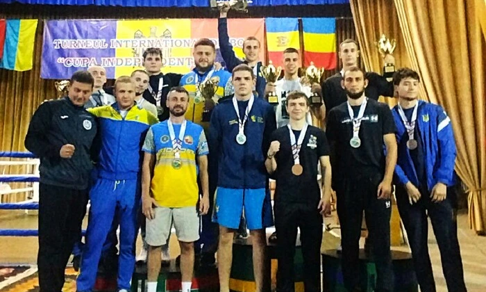 Украинские боксеры на международном турнире