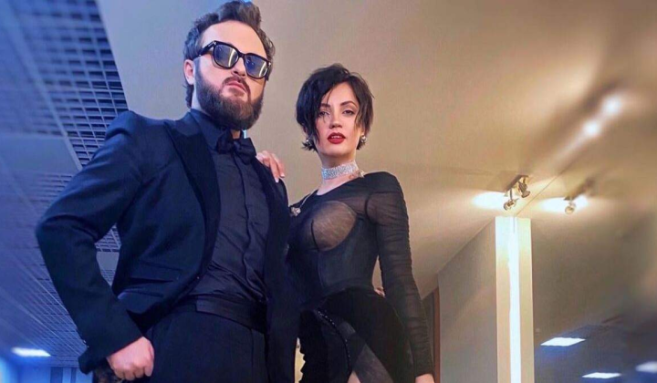 Оля Цибульська й DZIDZIO - спільна фотографія