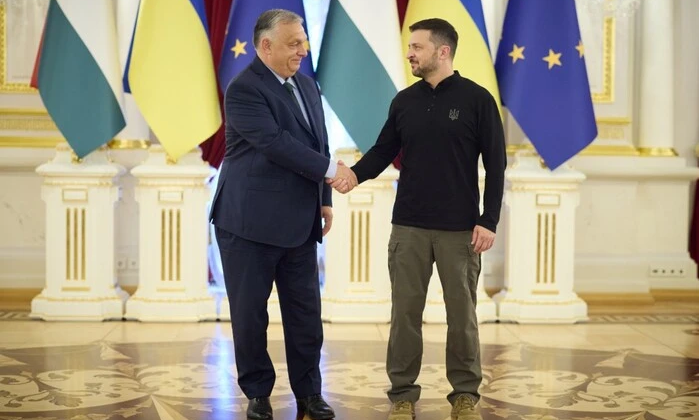 Зеленський і Орбан на Мюнхенській конференції