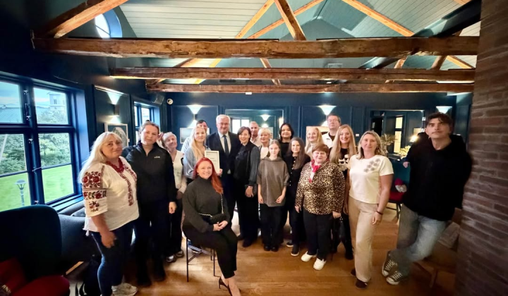 Sibiga Minister met with Ukrainian community in Iceland