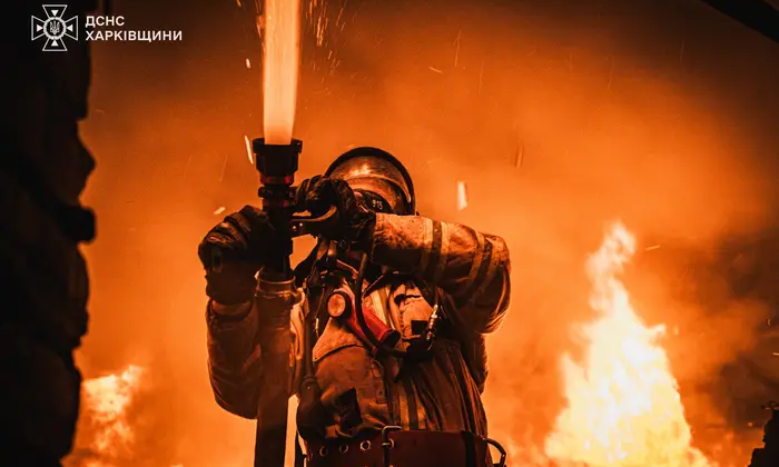 Пожежі та постраждалі від атаки Росії