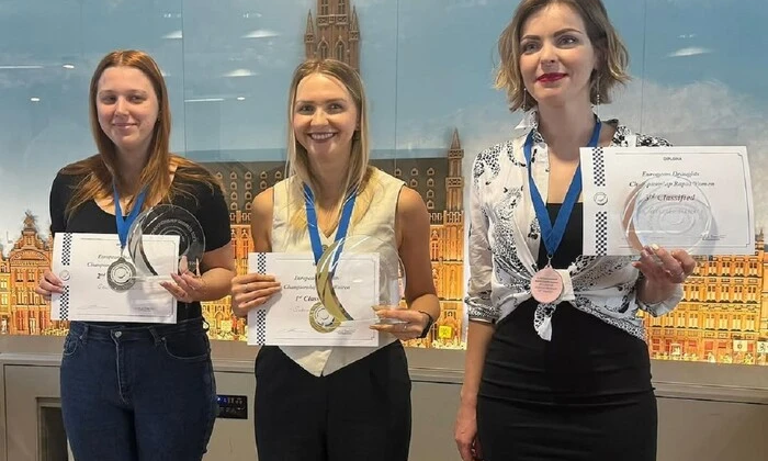Украинские шашкирки выиграли три награды