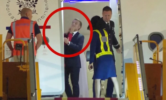 Подружжя Макронів у гарячому діалозі