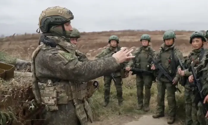 Официальный символ КНДР на боевом фронте