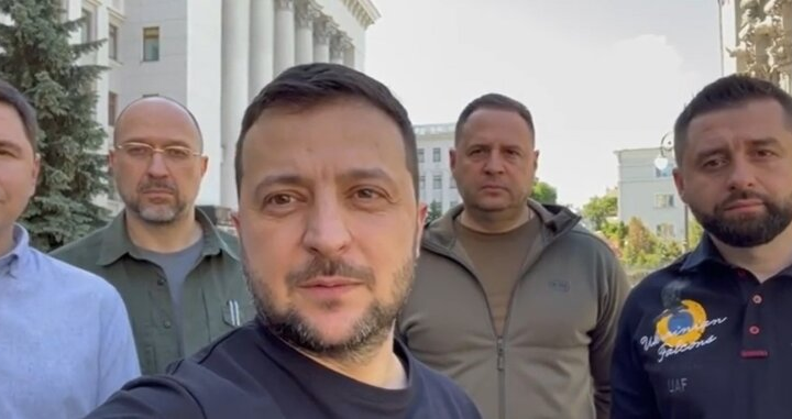 Президент Зеленський та соратник Єрмак