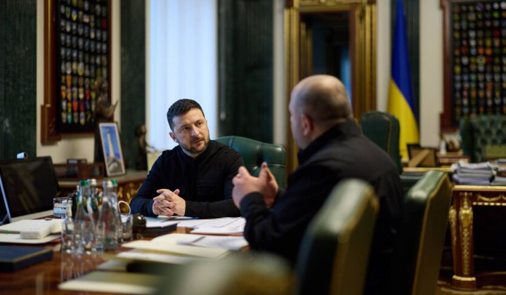 Зеленский и Умеров на совещании