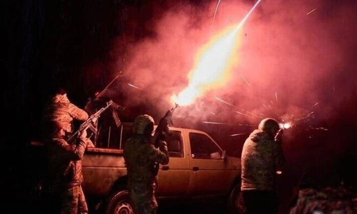 Розбитий російський шахед з червоною зіркою