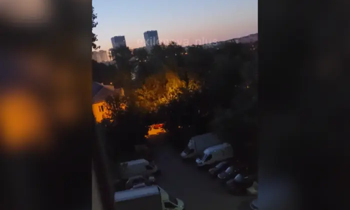Drones attack an enterprise near Moscow