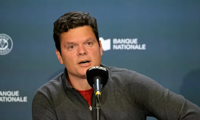 Milos Raonic says goodbye to tennis