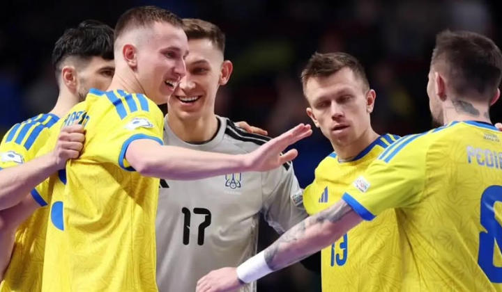 Сборная Украины по футзалу прошла в четвертьфинал Евро-2026