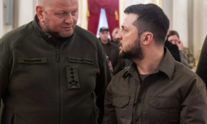 Залужний про недостатню підтримку та обшук СБУ