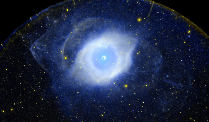 Galaxy Aquarius IV - one of the weakest satellites of the Chumak Way
