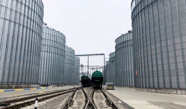 Строительство зернового терминала в порту