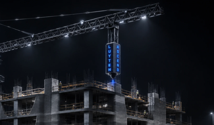 Баштовий кран Ascend з функціями 3D-друку