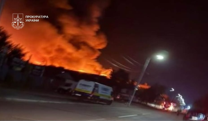 Night ballistic attack on Kyiv