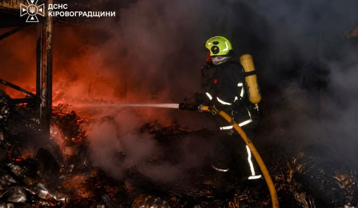 Mass drone attack in Ukraine