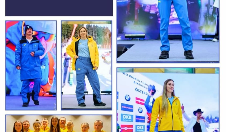 Ukrainian Olympians uniform from 4F