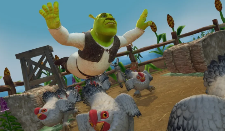 Main character of Shrek 2 game