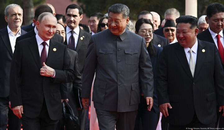 На військовому параді з Путіним та Кім Чен Ином