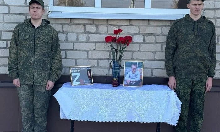 Картинка с русским боксёром, ликвидированным ВСУ