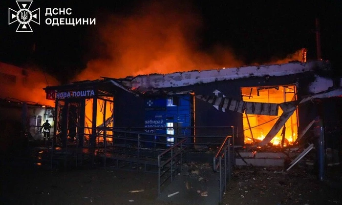 Спасатели показали последствия атаки в Одесской области