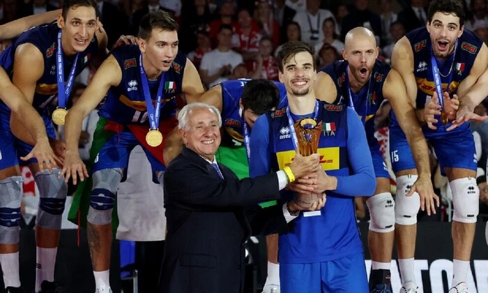 Волейбольний матч Італія - Росія