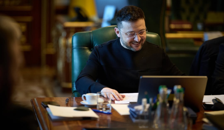 Zelensky met with Merkel in Berlin