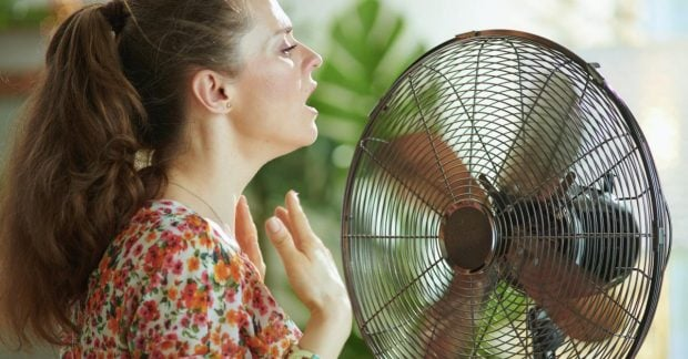Термометр показывает +33°C