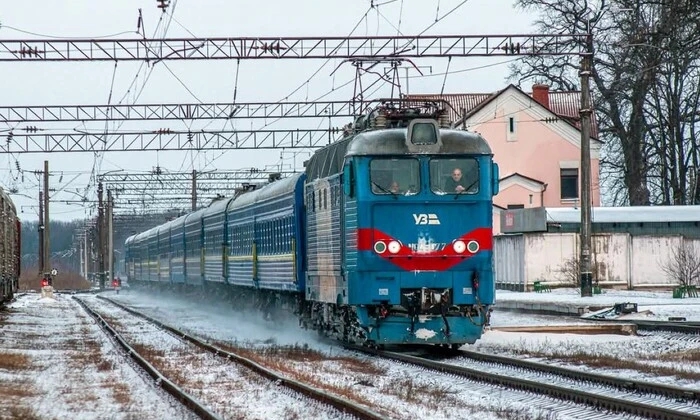 Новые вагоны предновогодних поездов Укрзалізницы