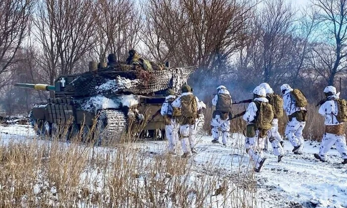 Карта боевых действий в Украине