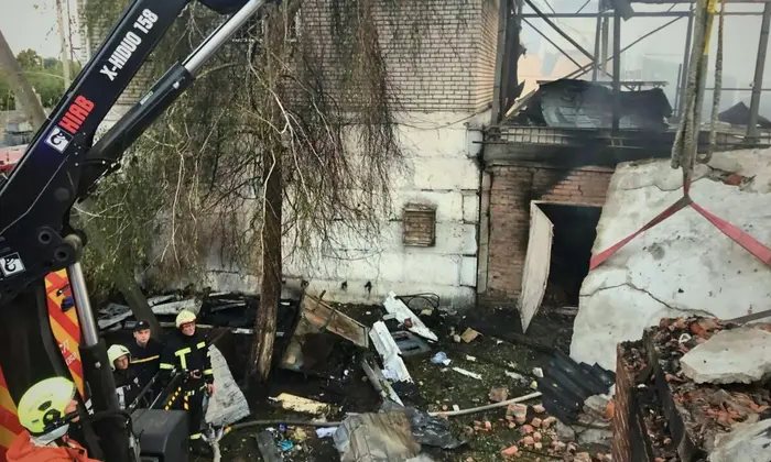 Вибух на ніч на українському горизонті