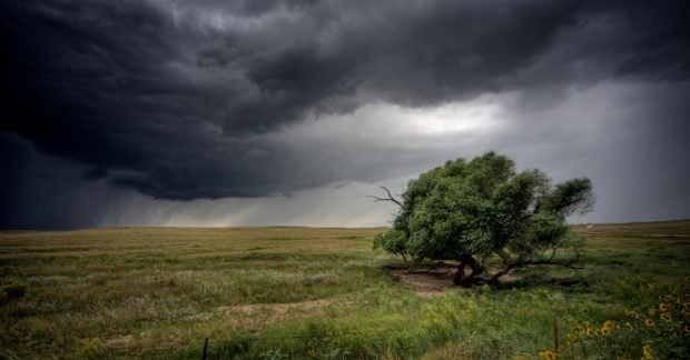 Грози та град в Україні
