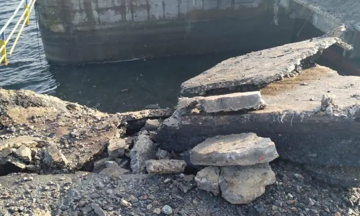Атака на греблю водосховища в Харківській області